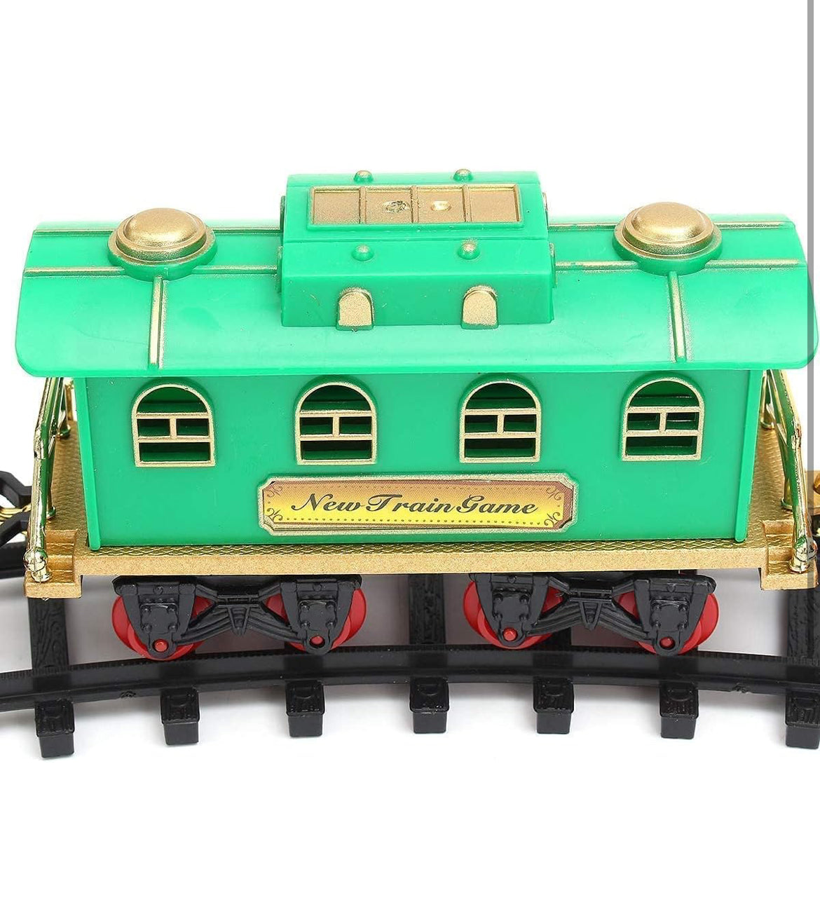 Choo Choo Toy Train with Track, Super Train Toys Choo Choo Vintage Train with Smoke Toy Set, Sound and Real Smoke with Flashlight