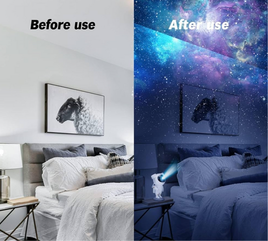 Galaxy Astronaut Projector Lamp