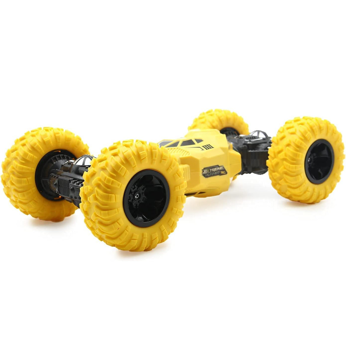 Double Sided Stunt Racing Moka 4-Wheel Drive Off Road Rock Crawler Remote Control Rc Car with 2.4 Ghz for Kids|Boys & Adults|Multicolor