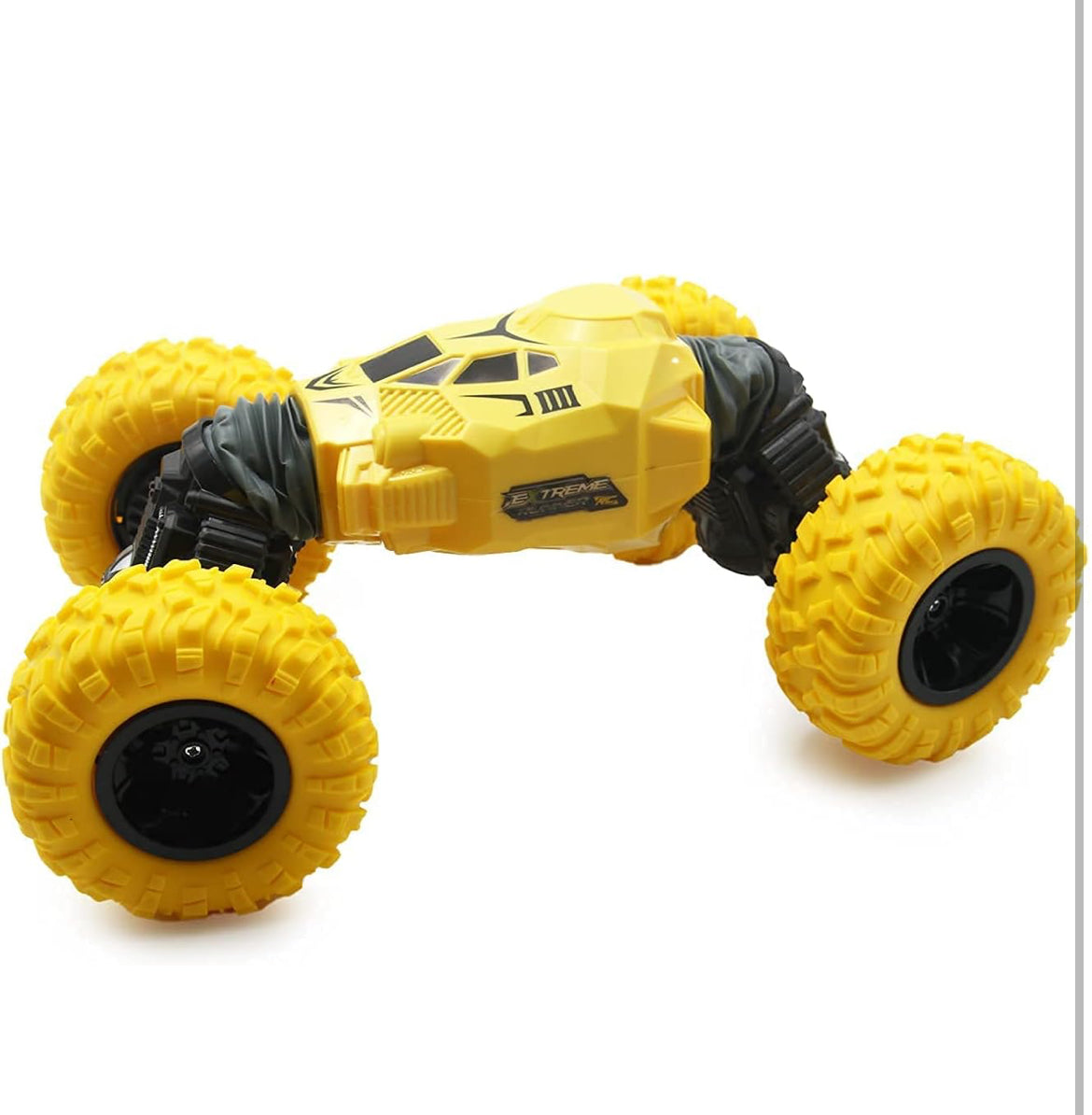 Double Sided Stunt Racing Moka 4-Wheel Drive Off Road Rock Crawler Remote Control Rc Car with 2.4 Ghz for Kids|Boys & Adults|Multicolor