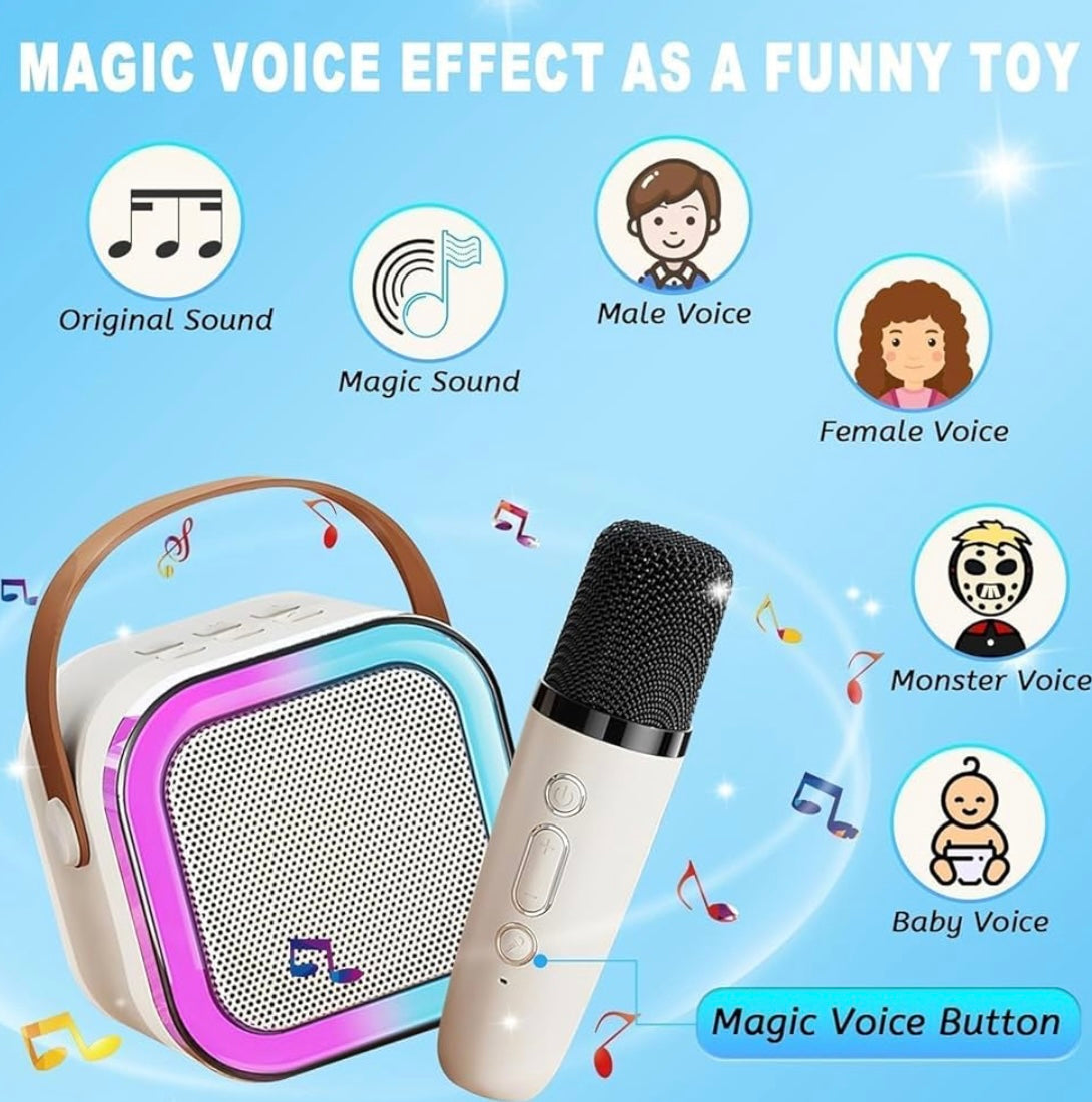 Wireless Mic portable karaoke bluetooth set