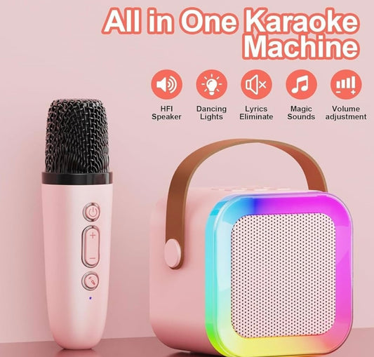Wireless Mic portable karaoke bluetooth set