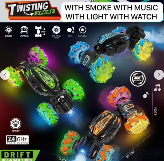 Lighting Stunt Car