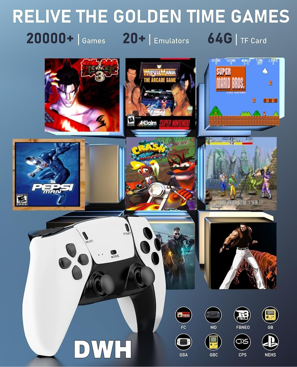 PS5 Wireless Retro Game