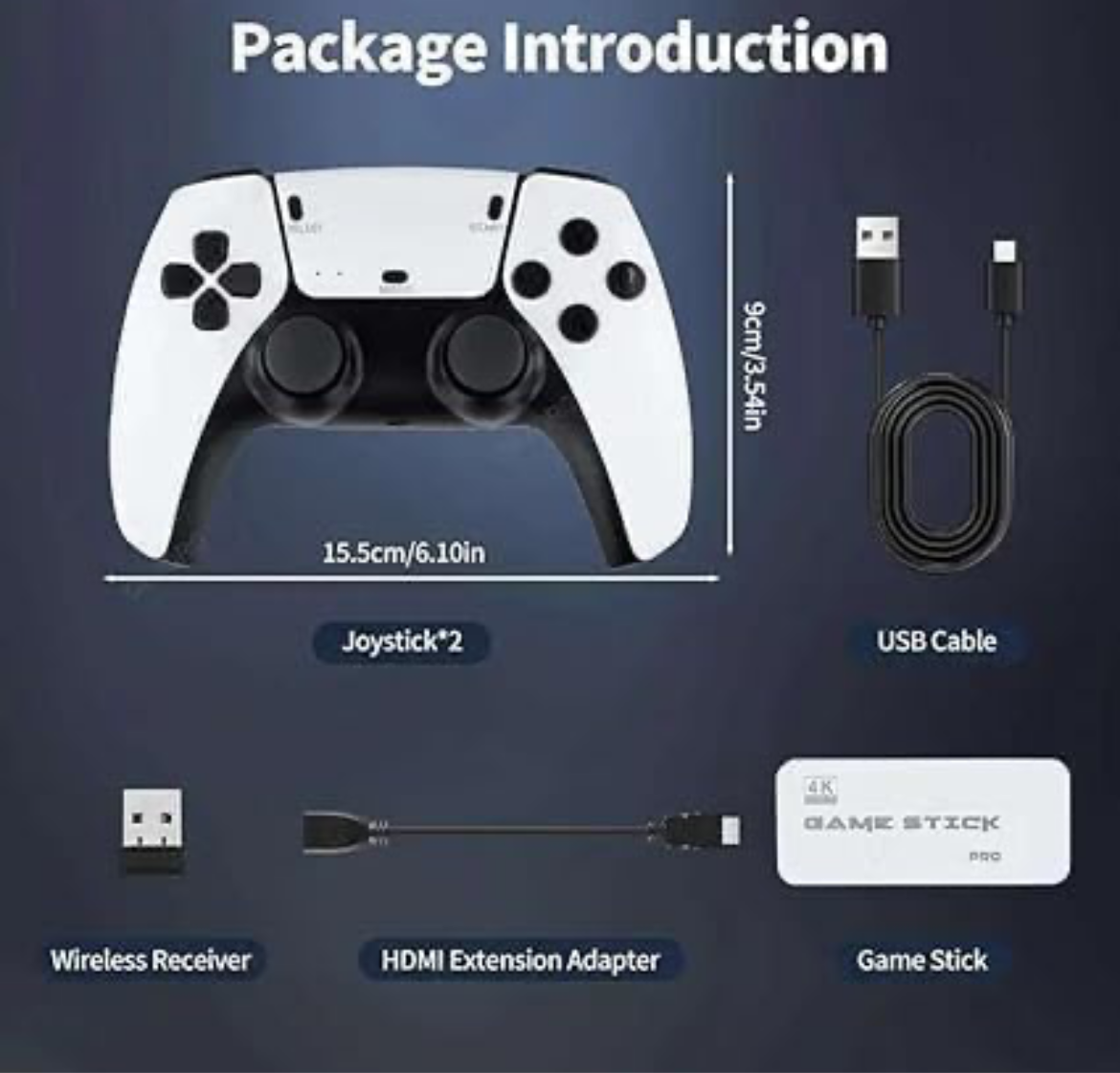 PS5 Wireless Retro Game